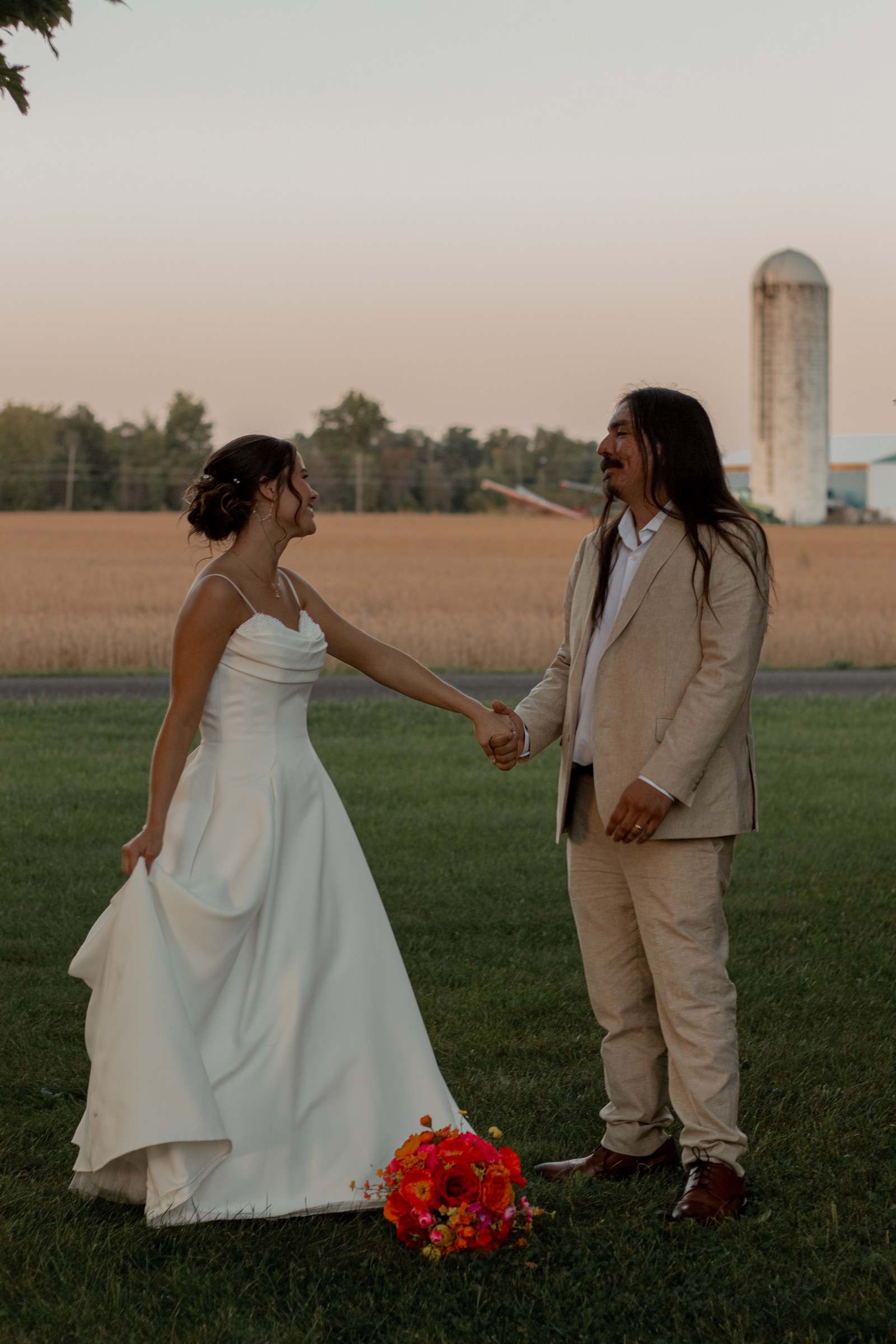 Together in the evening light